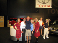 Team Toyota - May 2007 - Maria, Debi, Kelly, Monique